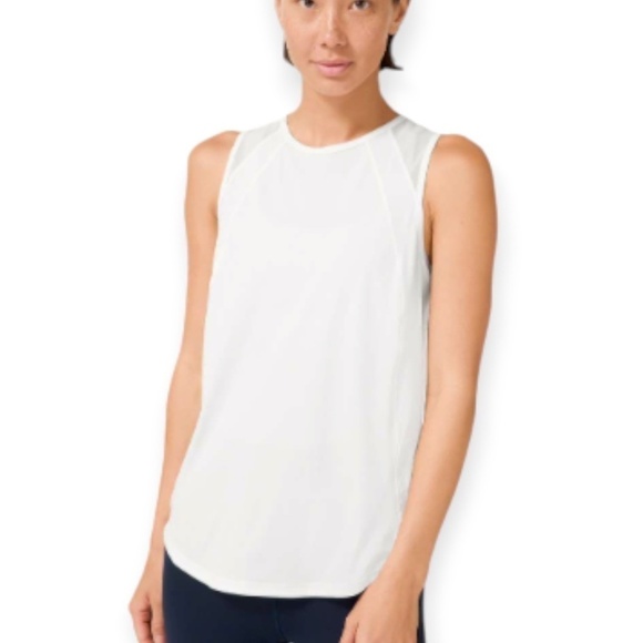 Lululemon Sculpt Tank White SZ Medium - Picture 1 of 13